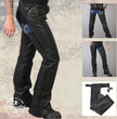 Hot Leathers CHL5001 USA Made Women's 'Shade' Black Premium Leather Motorcycle Chaps