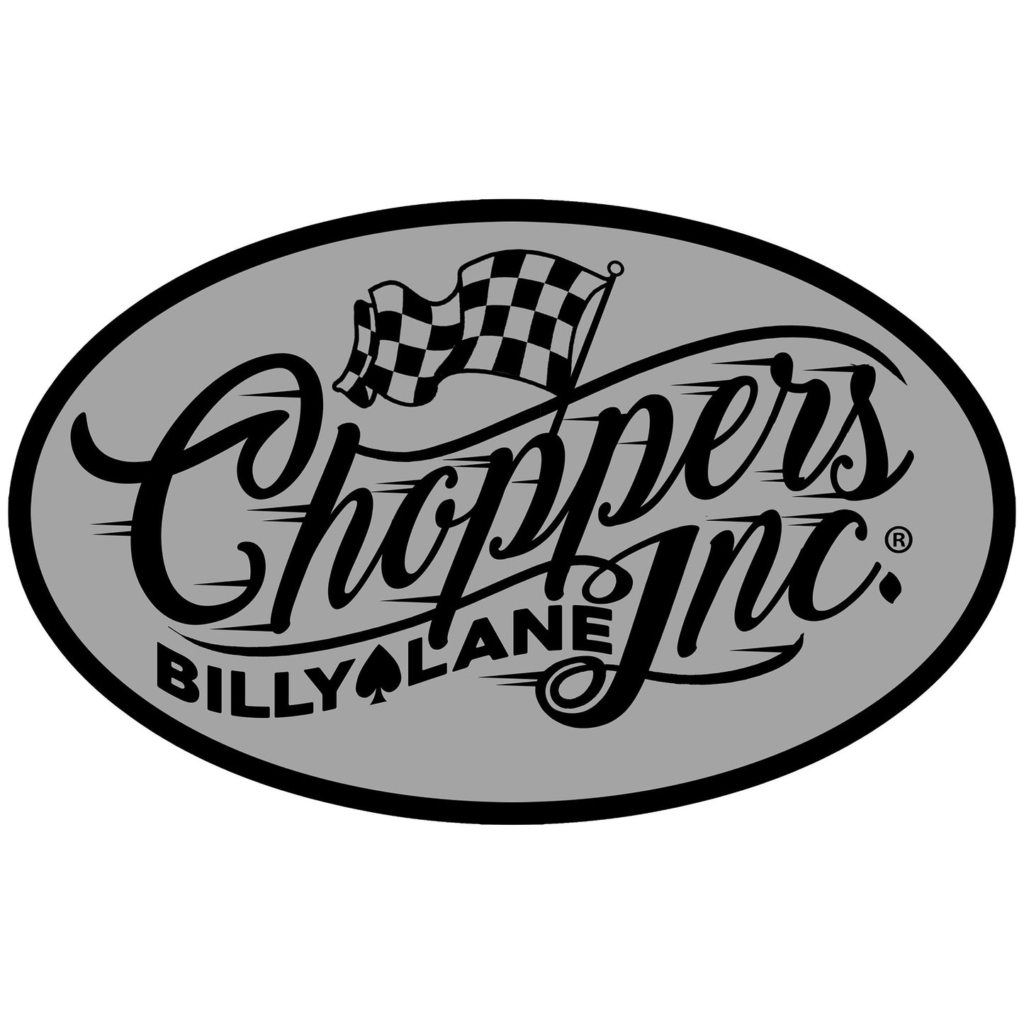 Hot Leathers CIA1020 Official Choppers Inc Vintage Racing 2.75 Inches Patch