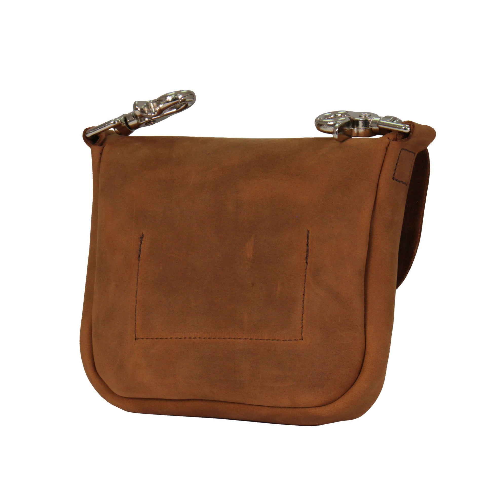 Hot Leathers CPL5002 Distressed Brown Leather Ladies Clip Pouch