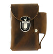 Hot Leathers CSB1009 Brown Leather Cigarette Case