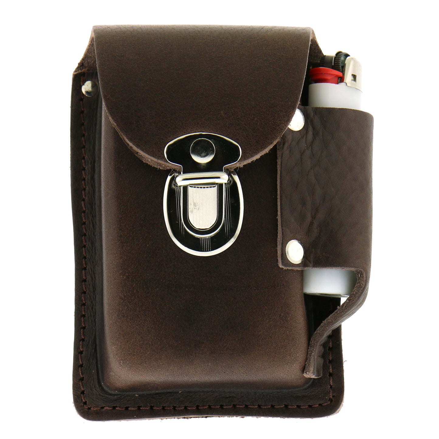 Hot Leathers CSB1010 Cigarette Case with Lighter Pouch