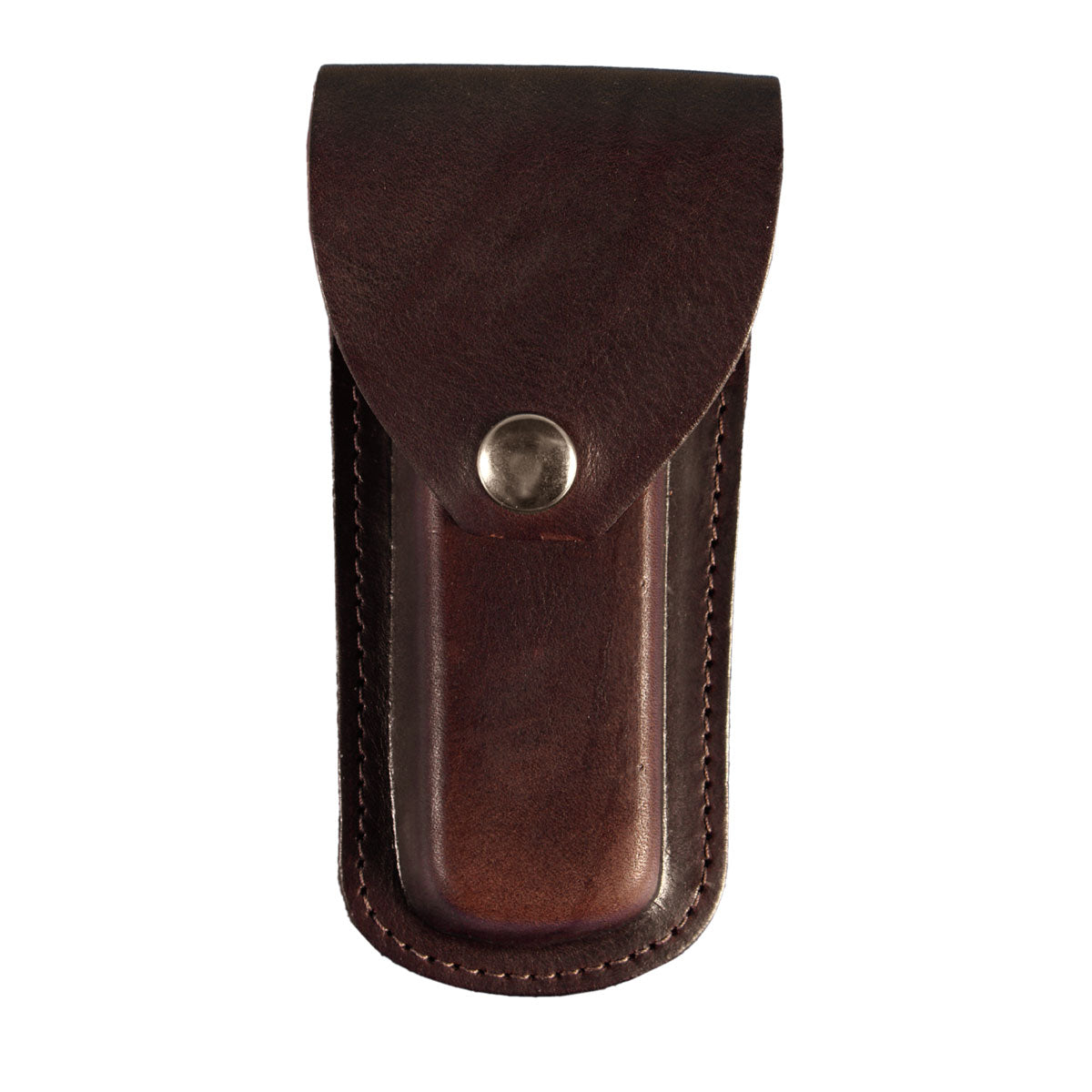 Hot Leathers CSF1004 Dark Brown Leather Knife Case Milwaukee