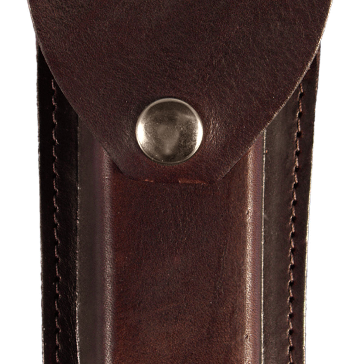 Hot Leathers CSF1004 Dark Brown Leather Knife Case