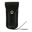 Hot Leathers CSF1006 Black Leather Knife Case with Snap Closure