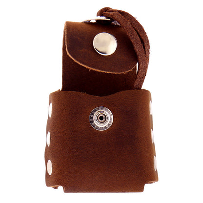 Hot Leathers CSH1002 Brown Lighter Case with Concho