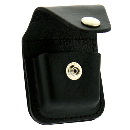 Hot Leathers CSH1003 Black Leather Lighter Case