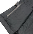 Club Vest CVM3712 Men’s Black Side Lace Leather Vest with Seamless Back Design