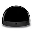 Close Out Clearance Daytona Helmets D1-A ‘Skull Cap' HI-Gloss Black Half Face Helmet with Visor
