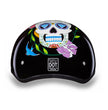 Close Out Clearance Daytona Helmets D6-DS ‘Skull Cap’ Diamond Skull Half Face Helmet