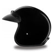 Close Out Clearance Daytona Helmets DC1-A ‘Cruiser’ HI-Gloss Black  ¾ Open Face Helmet