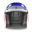 Close Out Clearance Daytona Helmets DC6-CA ‘Cruiser’ Captain Americal  ¾ Open Face Helmet