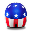 Close Out Clearance Daytona Helmets DC6-CA ‘Cruiser’ Captain Americal  ¾ Open Face Helmet