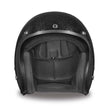 Close Out Clearance Daytona Helmets DC7-A ‘Cruiser’ Black Metal Flake ¾ Open Face Helmet