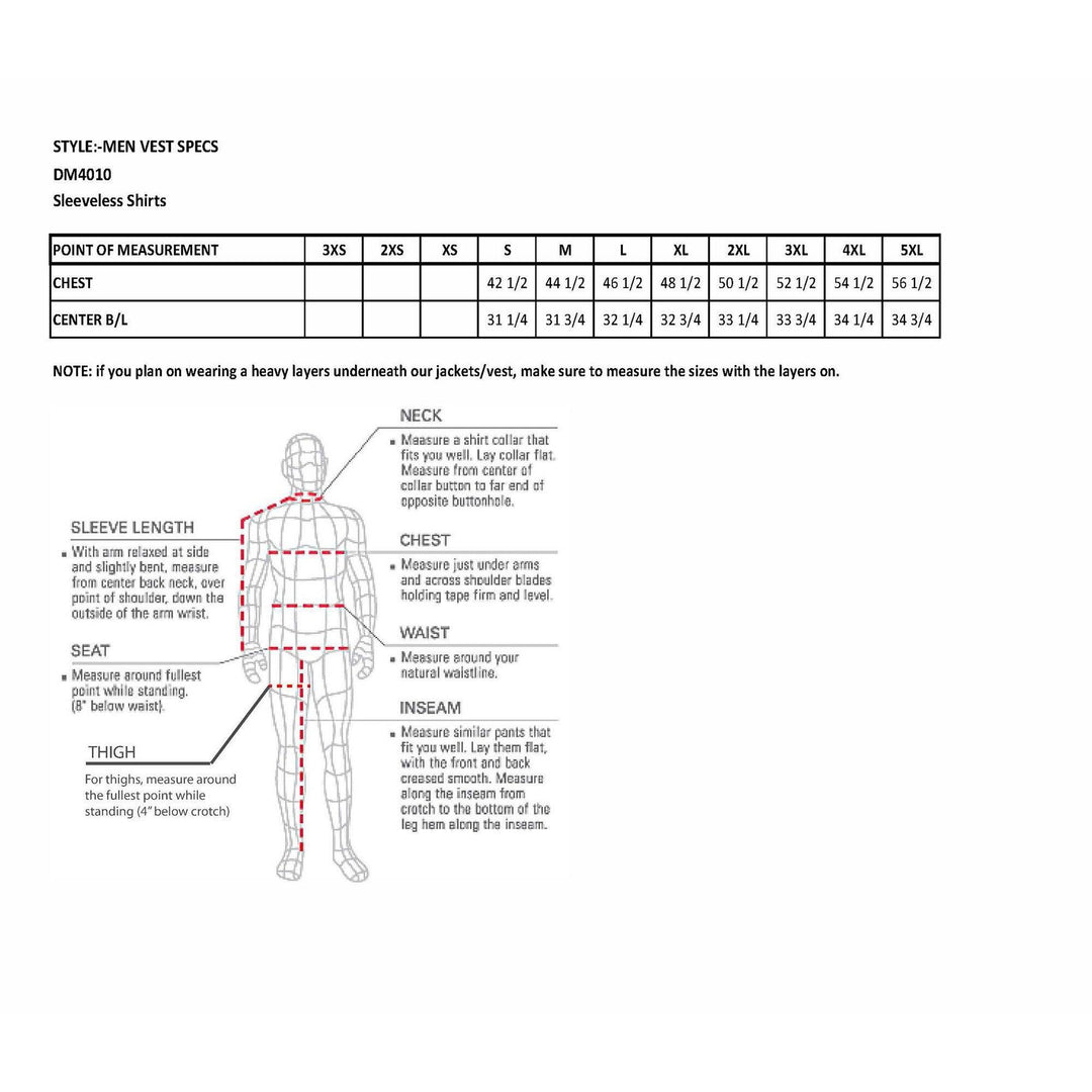Milwaukee Leather DM4010 Men&