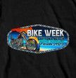 Hot Leathers EDM1186 Men's 2023 Daytona Bike Week Florida Chopper Black T-Shirt