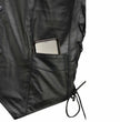 Event Leather EL1315 Men's Club Style Black Leather Motorcycle Riders Vest w/ Side Lace - Riding Club