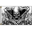 Hot Leathers FGA1024 Assassin Skull Flag 3 Foot x 5 Foot