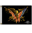 Hot Leathers FGA1058 2nd Amendment Eagle Flag 3 Foot x 5 Foot