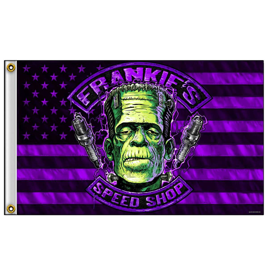 Hot Leathers HWH1080 Frankie's Speed Shop Flag