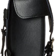 First Manufacturing FIBAG8501 Black Leather Braided Motorcycle Bar Bag