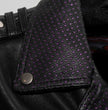 First Manufacturing FIL184CJS Women’s ‘The Iris’ Black Leather Motorcycle Jacket