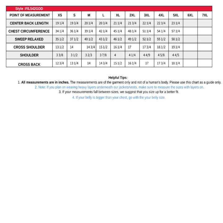 First Manufacturing FIL542GDD Women&