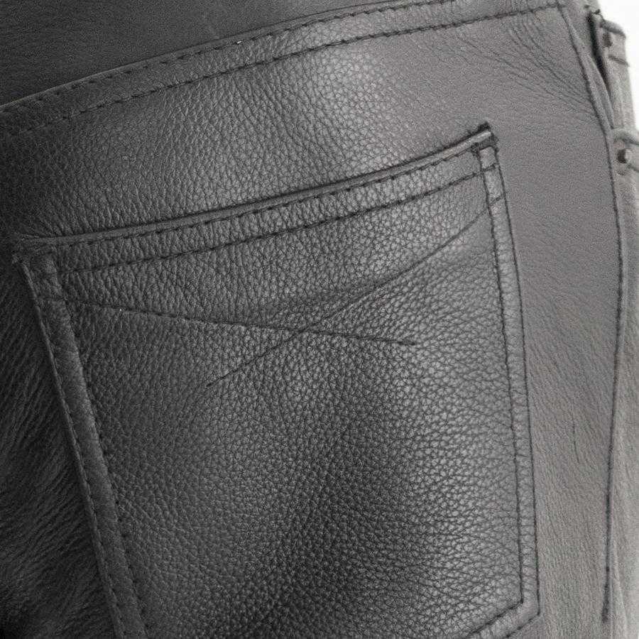 First Manufacturing FIL710CFD Women’s Black ‘Alexis’ Leather Pants