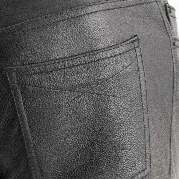 First Manufacturing FIL710CFD Women’s Black ‘Alexis’ Leather Pants