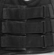 First Manufacturing FIM645 Men’s ‘The Commando’ Black Leather Vest with Carry Conceal Pockets