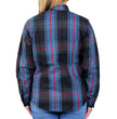 Hot Leathers FLL3007 Ladies Long Live The King Long Sleeve Flannel Shirt