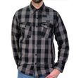 Hot Leathers FLM2102 Men's Tribal Eagle Flannel Long Sleeve Shirt
