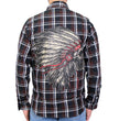 Hot Leathers FLM2109 Men's Headdress Flannel Long Sleeve Shirt