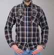 Hot Leathers FLM2109 Men's Headdress Flannel Long Sleeve Shirt