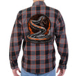 Hot Leathers FLM2111 Men's Rattler Flannel Long Sleeve Shirt