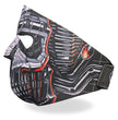 Hot Leathers FMA1022 Robo Skull Neoprene Face Mask