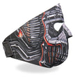 Hot Leathers FMA1022 Robo Skull Neoprene Face Mask