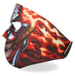 Hot Leathers FMA1023 Smoking Clown Neoprene Face Mask