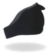 Hot Leathers FMB1001  Black Neoprene 1/2 Face Mask