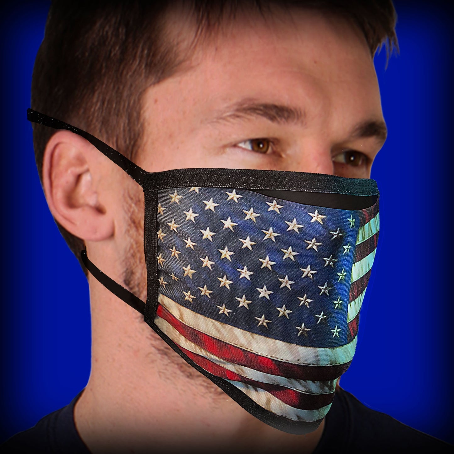 Hot Leathers FMD1014 Vintage Flag Face Mask