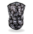Hot Leathers FWC2005 Paisley Skull Face Wrap Neck Warmer