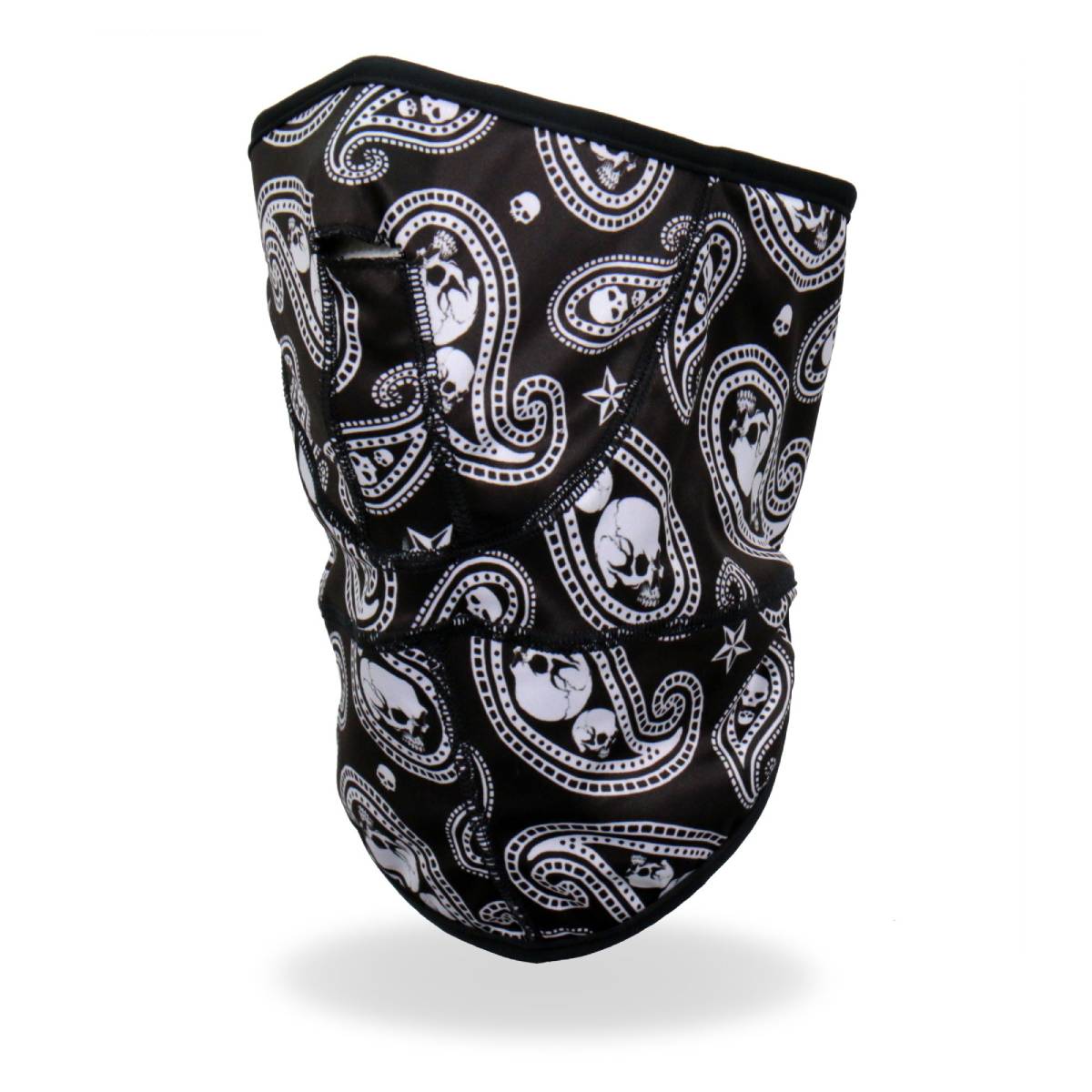 Hot Leathers FWC2005 Paisley Skull Face Wrap Neck Warmer