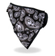 Hot Leathers FWC2005 Paisley Skull Face Wrap Neck Warmer