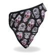 Hot Leathers FWC2007 Sugar Skulls Face Wrap Neck Warmer