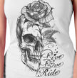 Hot Leathers Ladies Stem Skull Tank Top Shirt GLC2583