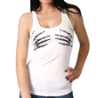 Hot Leathers Ladies Skeleton Black Hands Tank Top Shirt GLF2190