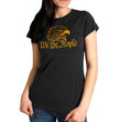 Hot Leathers GLR1556 Women's We the People Black Print T-Shirt