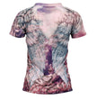 Hot Leathers Ladies Angel Wings Pink Fitted 3D All Over Printed T-Shirt GLS1001