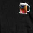 Hot Leathers GMD1496 Men's Beer Mug Flag T-Shirt