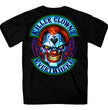 Hot Leathers GMD1518 Men's Black Killer Clowns Double Sided T-Shirt