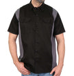 Hot Leathers GMM1002 Men's Mechanics 2-Tone Button Up Heavy-Duty Mechanic Work Shirt